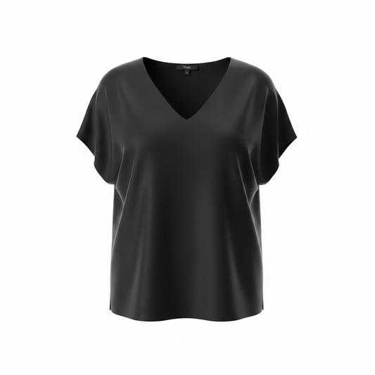 Preloved, Black Rails Top, L, BNWT