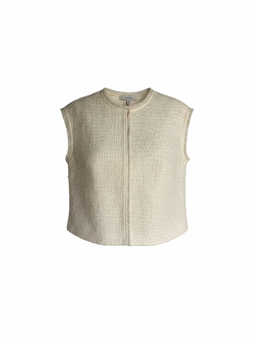 Preloved M&S Top, Size 10 Cream