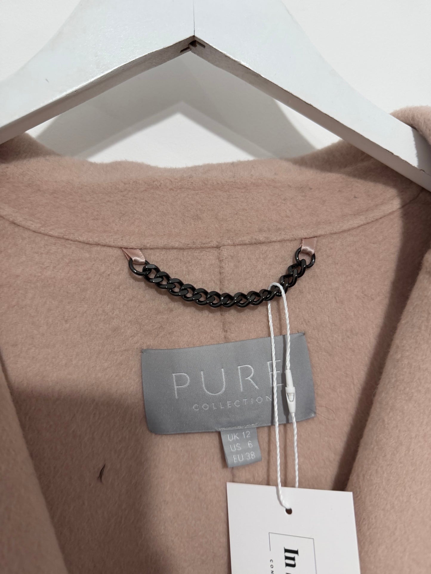 Pre-owned pink Pure Coat, 12