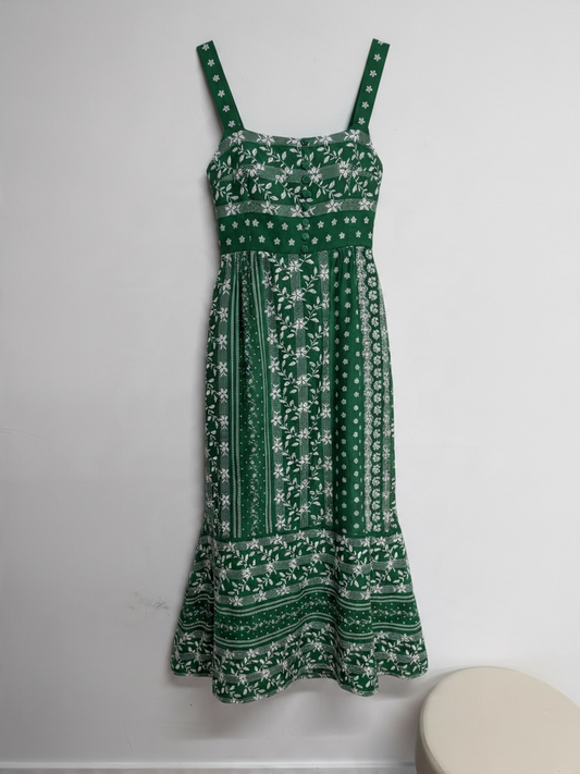 Preloved Brand New Erdem Dress Size 12 Green