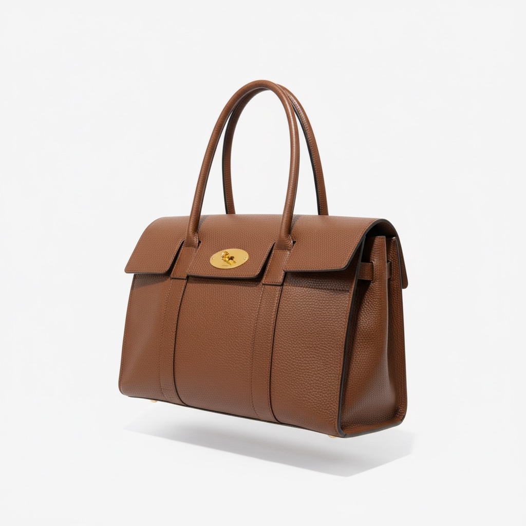Pre-owned Oak Tan Mulberry Bayswater, Gold Hardware