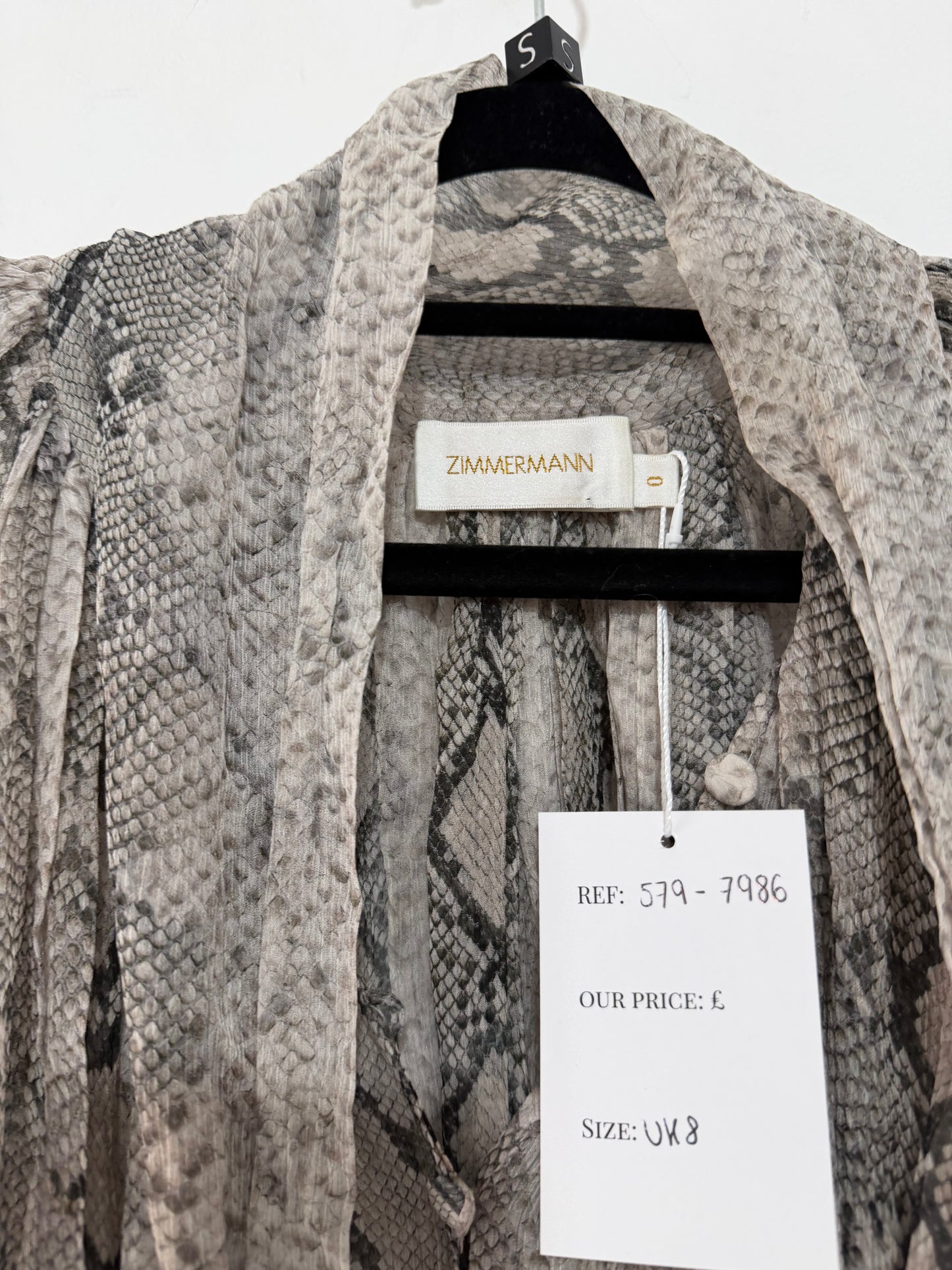Preloved, Snake Pattern Zimmerman Blouse