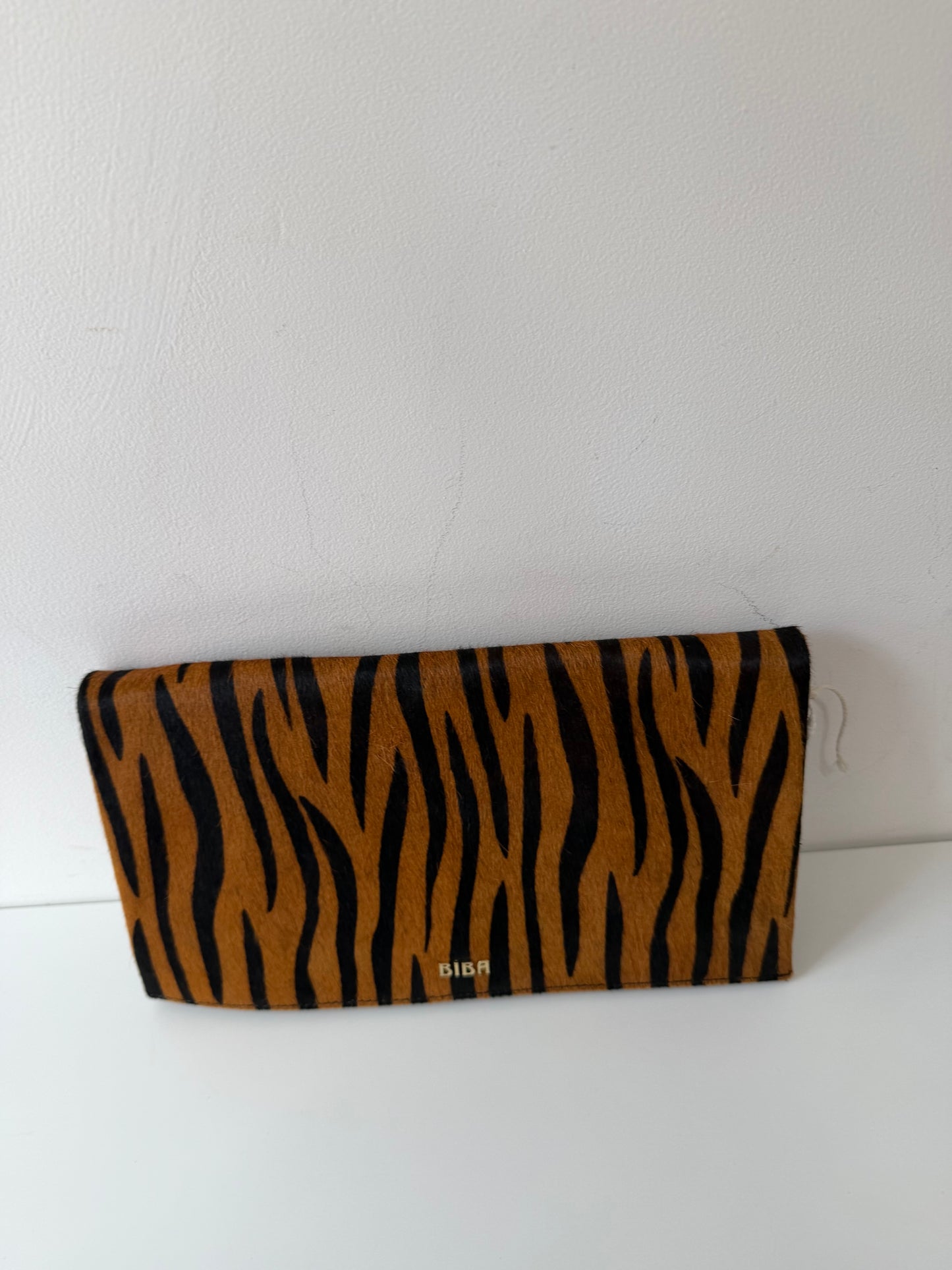 Preloved Orange, black Biba Wallet Purse