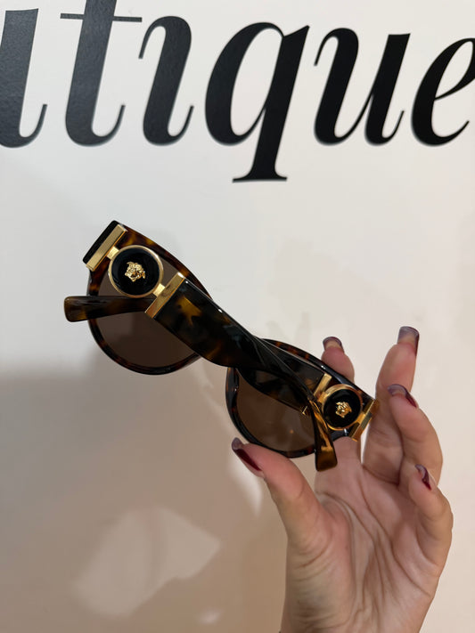 Tortoise Shell Versace Sunglasses
