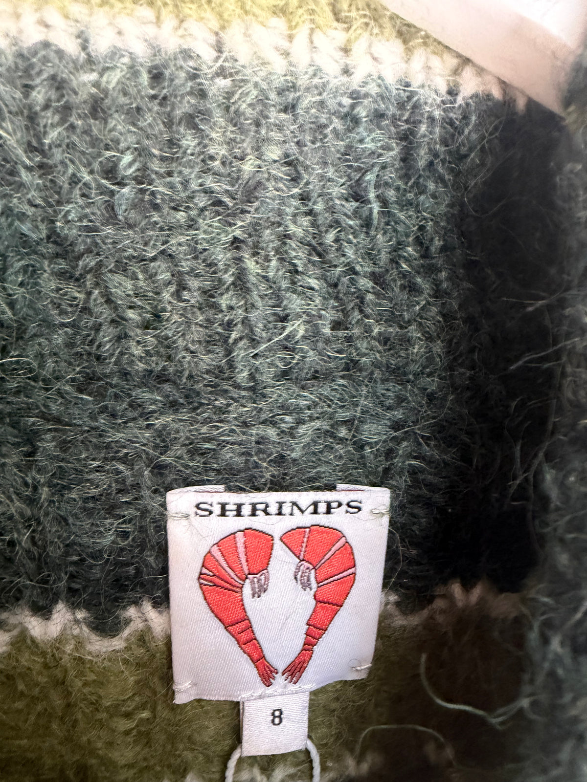 Preloved Shrimps Jumper Size 8 (8-10) Green