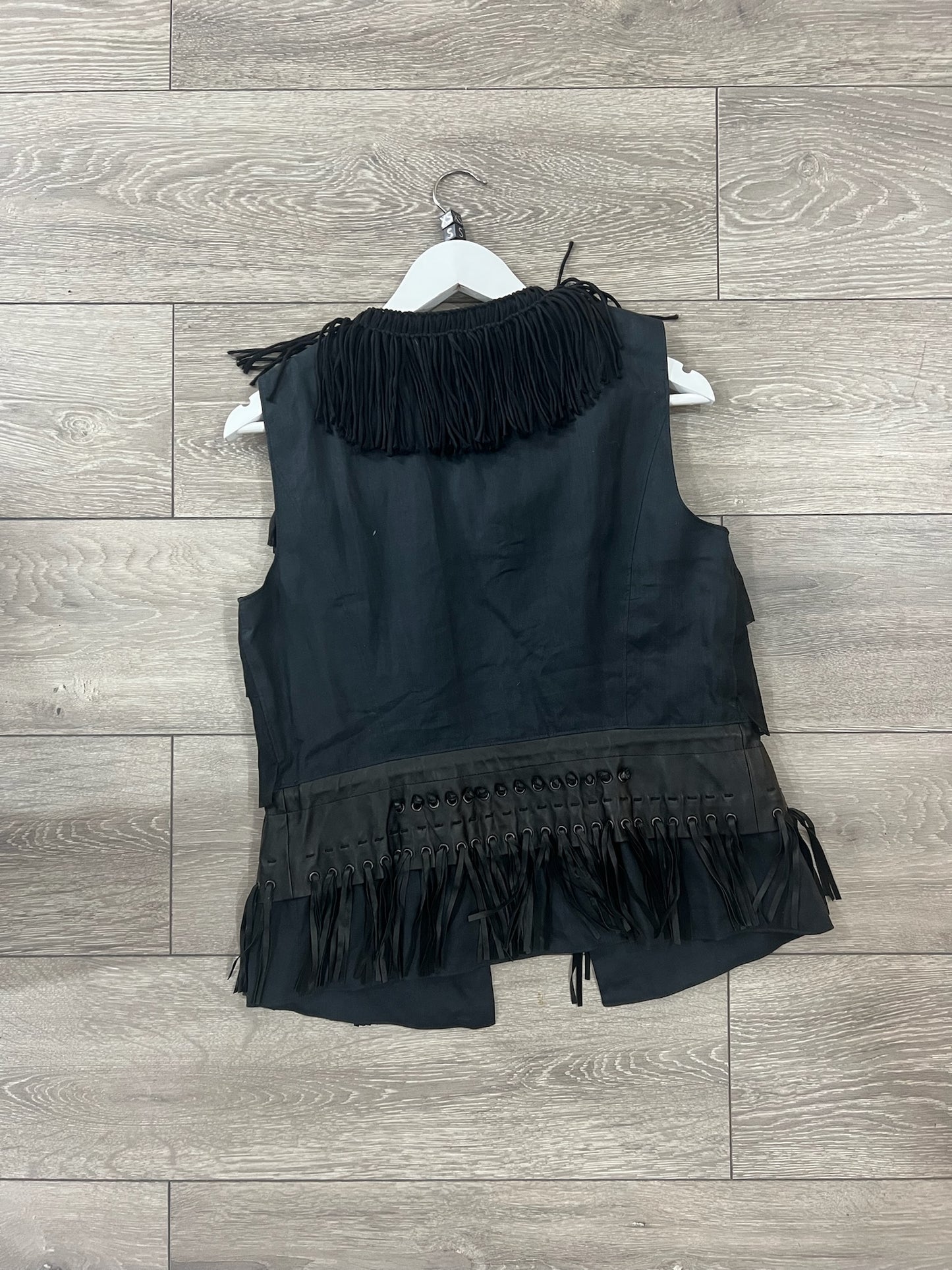 Pre-owned black Ellie tahari Gilet, Size xs