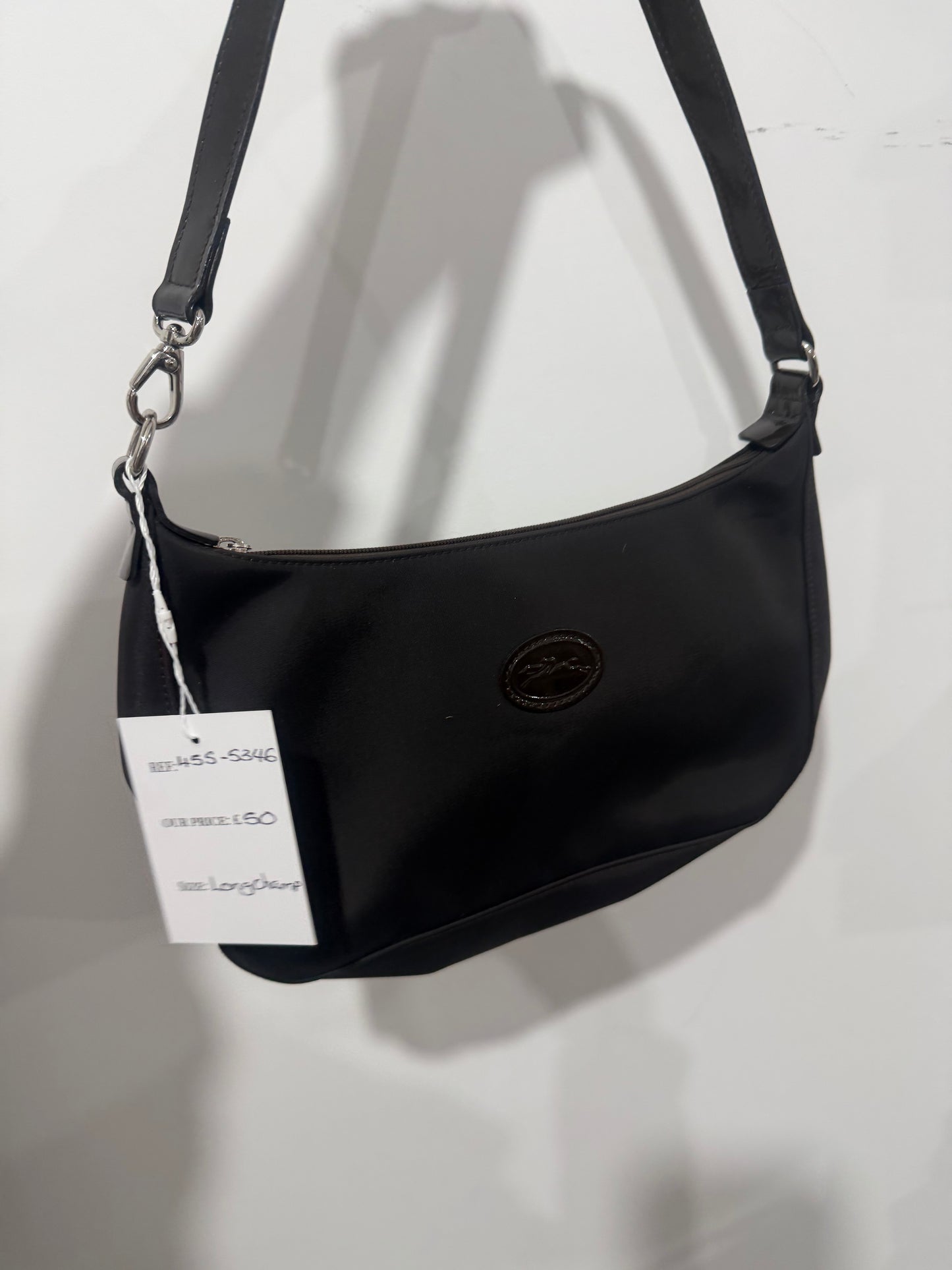 Chocolate Brown Longchamp Shoulder Bag