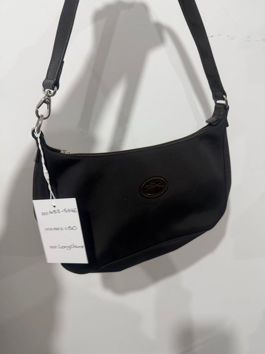 Chocolate Brown Longchamp Shoulder Bag