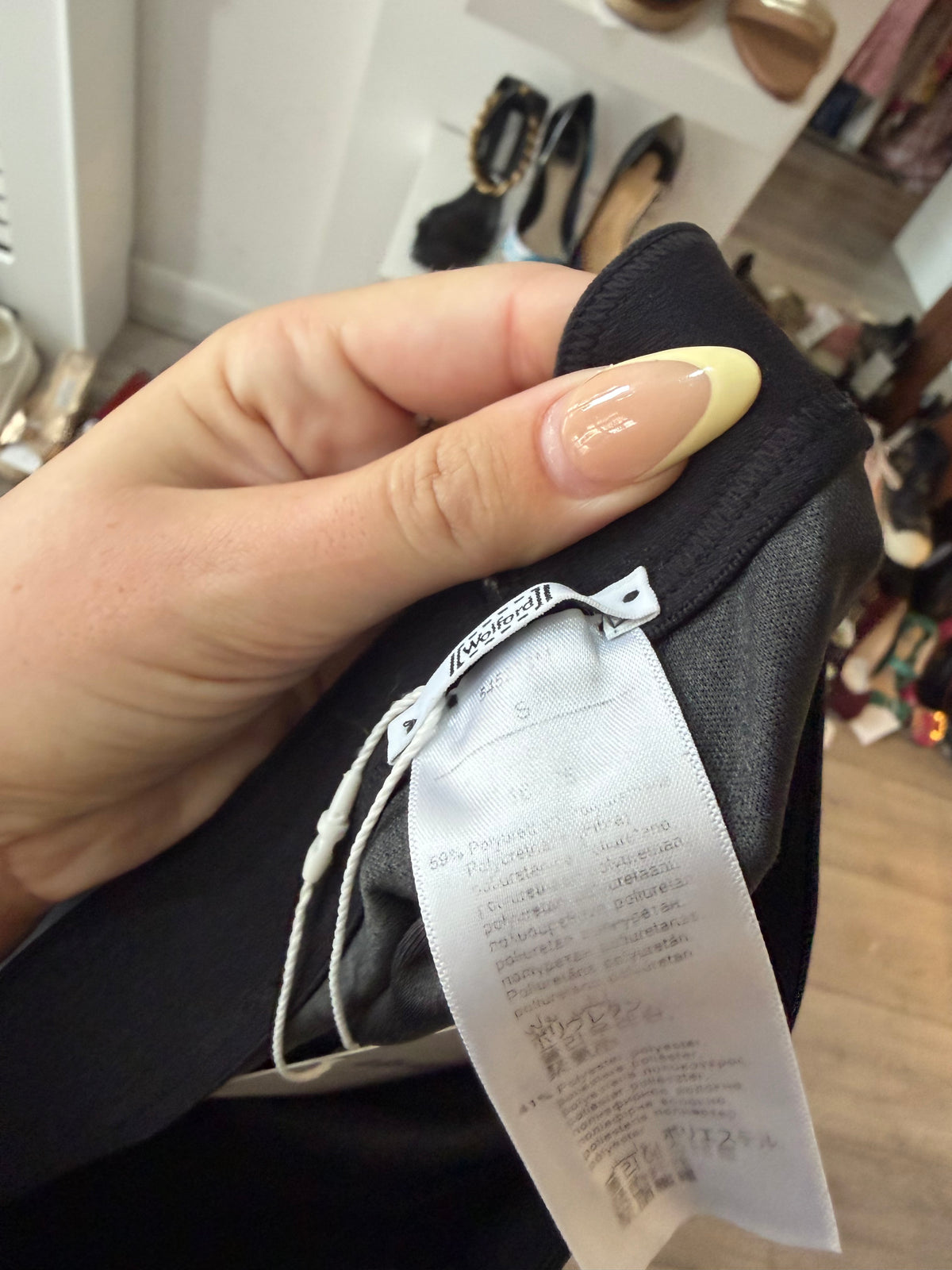 Preloved Wolford Trousers Size S Black