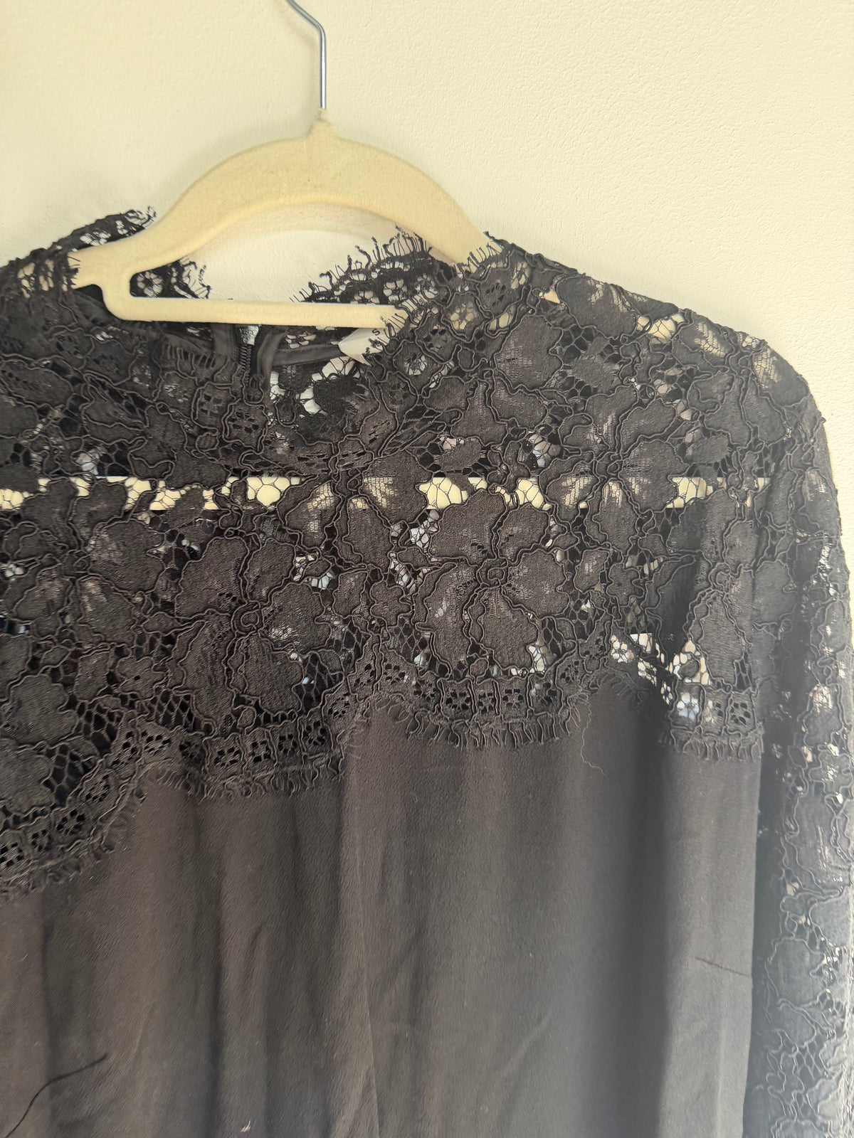 Preloved Sandro Dress Small Black