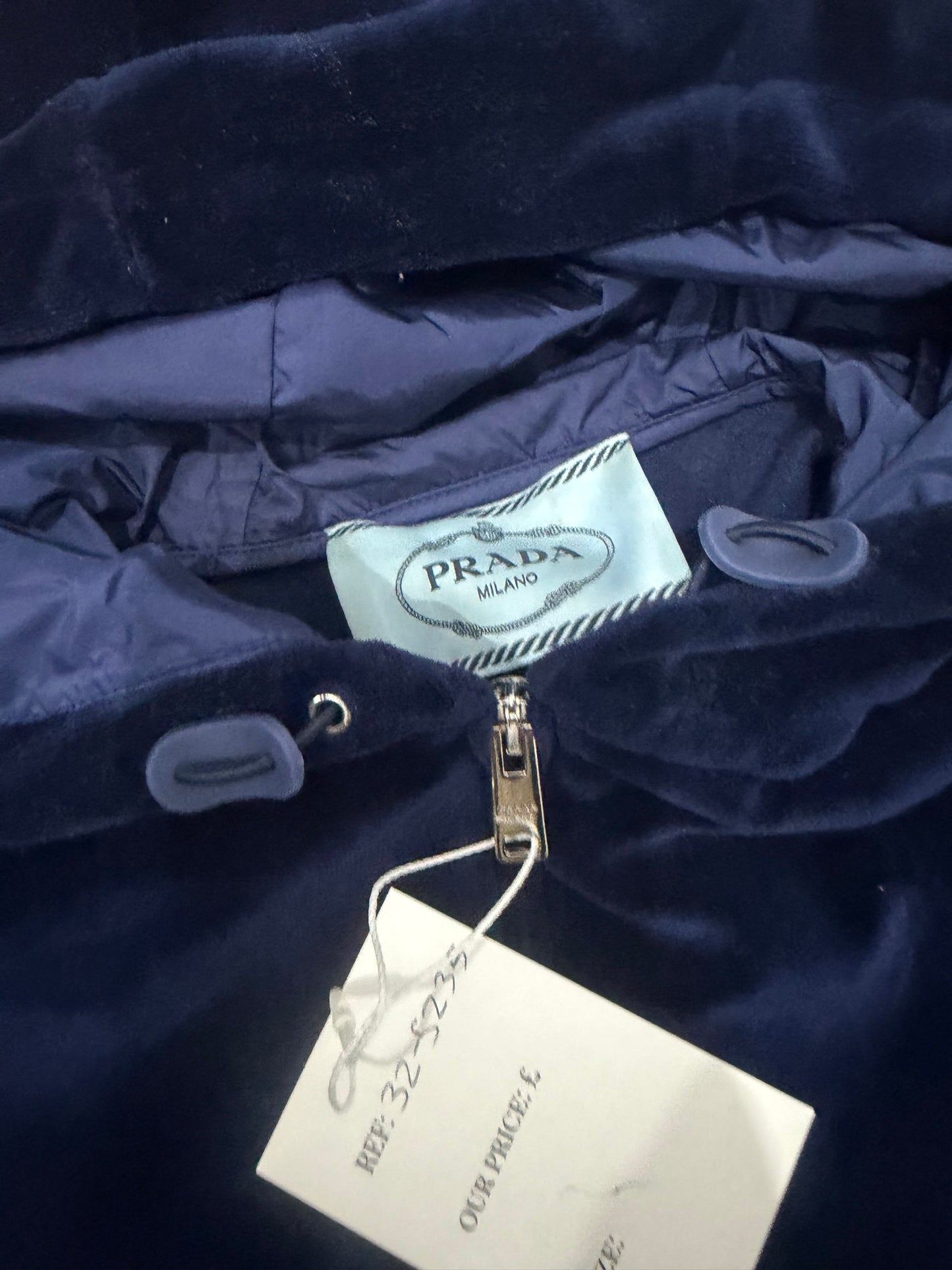 Navy Prada Co-Ord, S