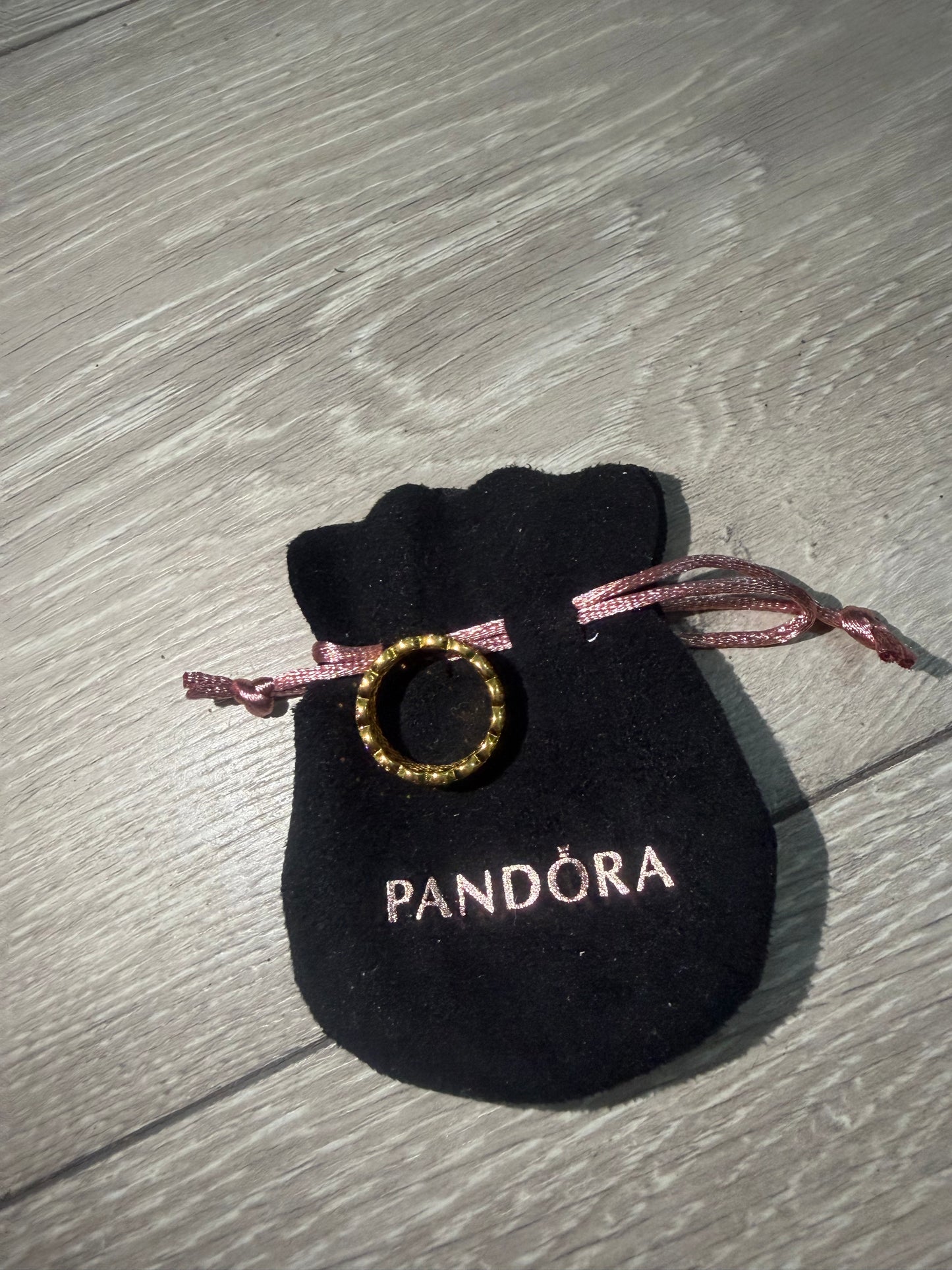 Gold and Silver Pandora  Ring, Small