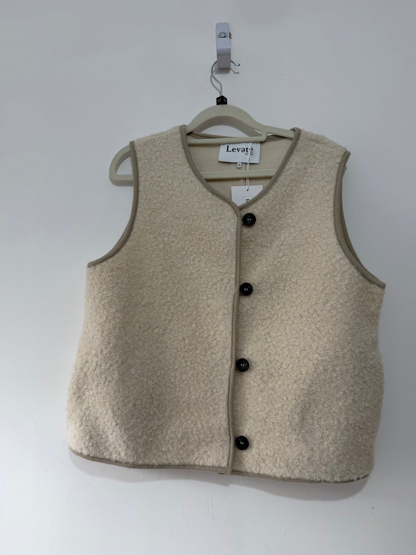 Preloved Levete Room Gilet Medium Cream