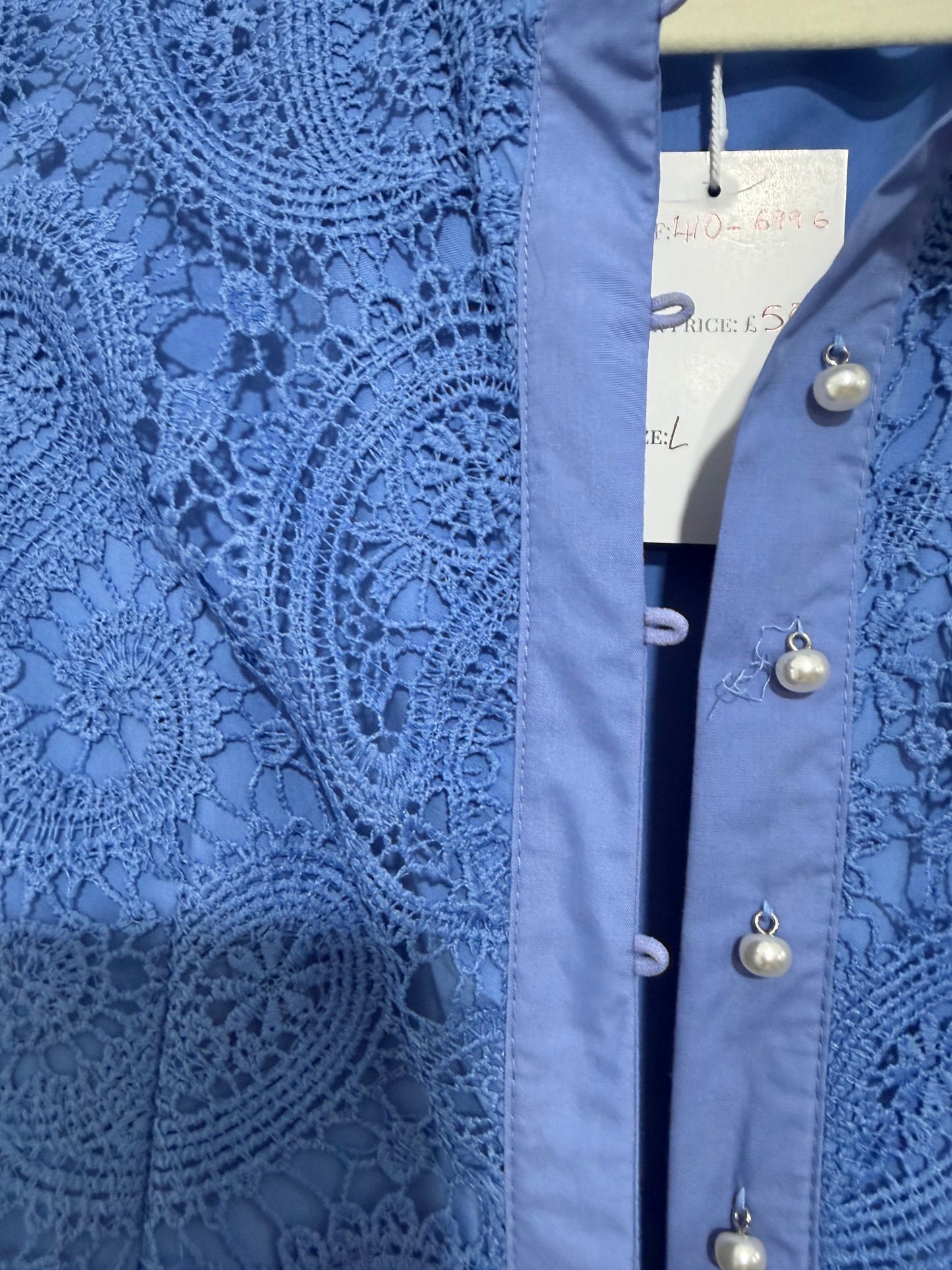 Pre-owned, Blue Catchall Dress, Size L