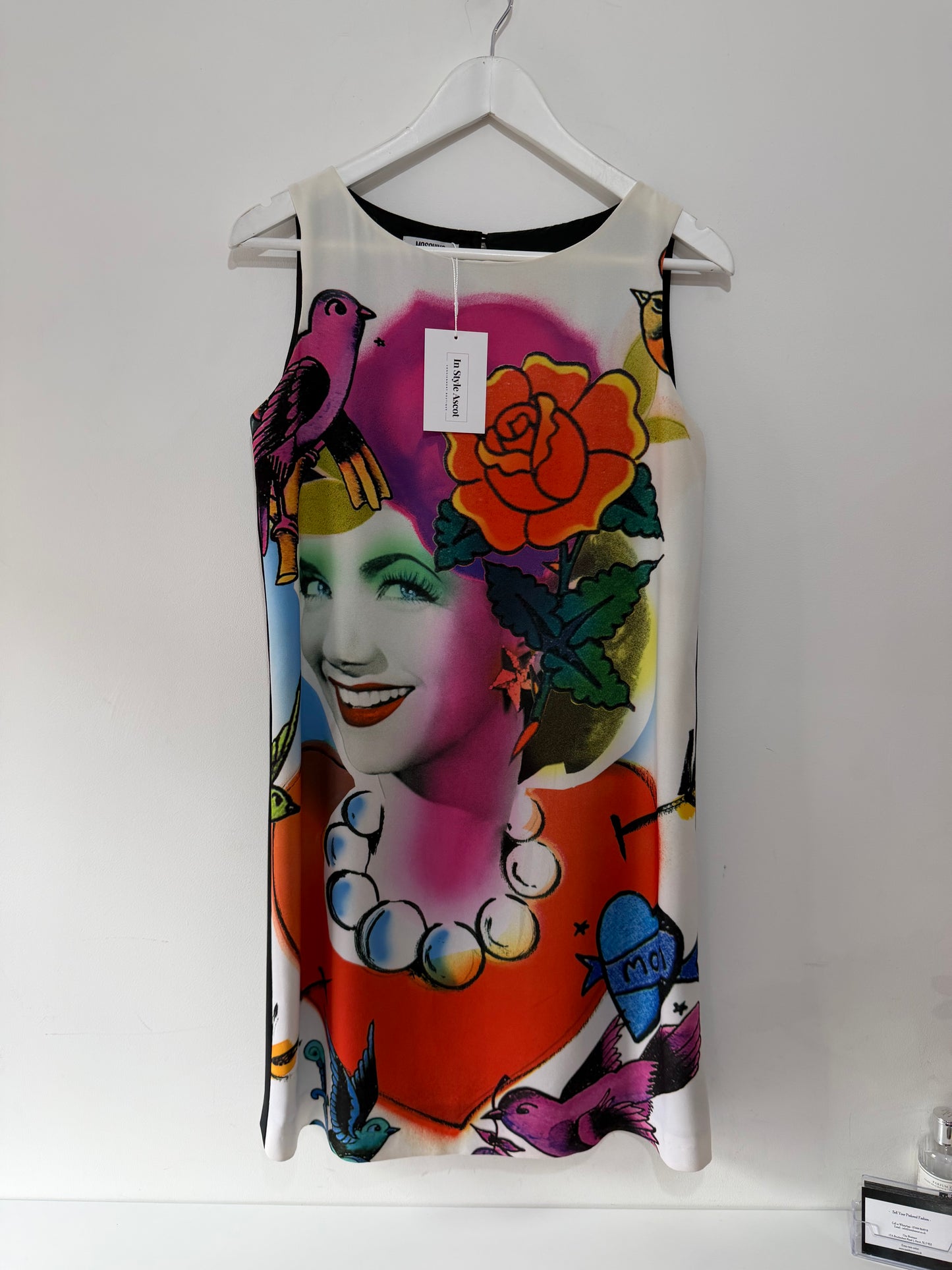 Preloved, Pattern Moschino Dress, Size 10