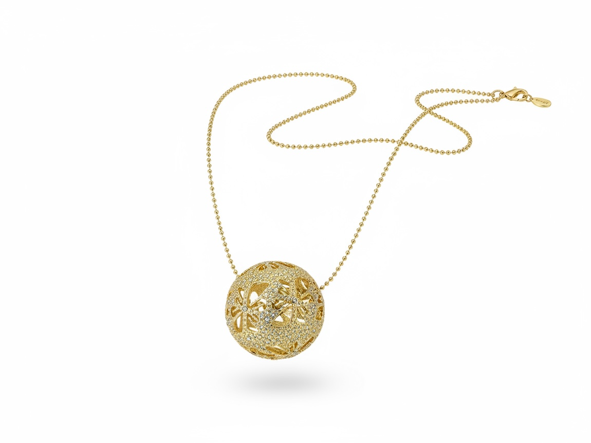 Preloved Swarovski Jewellery - Necklace Gold Hardware with diamonds