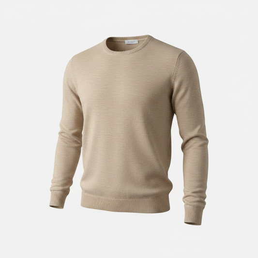 Preloved, Beige  Eric Bompard Knit jumper, XL
