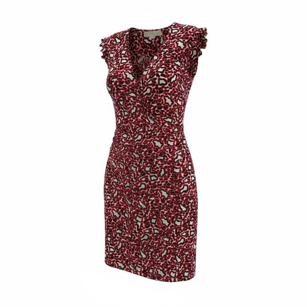 Preloved, Red/Black Stella McCartney Dress, UK 10-12