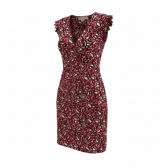 Preloved, Red/Black Stella McCartney Dress, UK 10-12