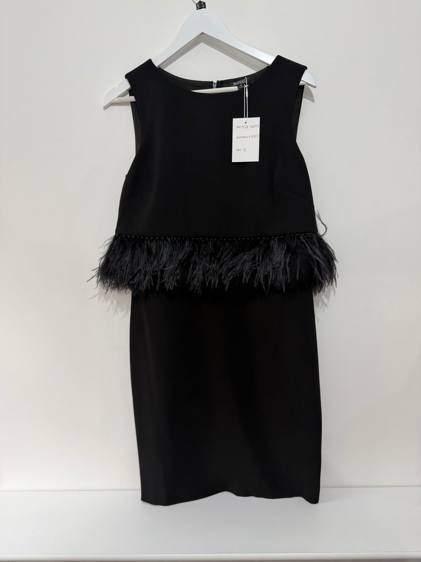 Pre-owned Black Badgley Mischka Dress, Size 8