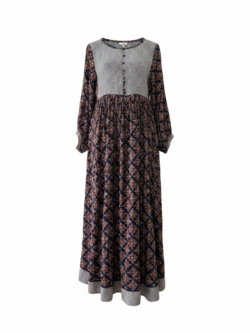 Preloved Free People Dress Size M (fits M-L) Haizy Maizy Maxi Dress Brand New w Tags