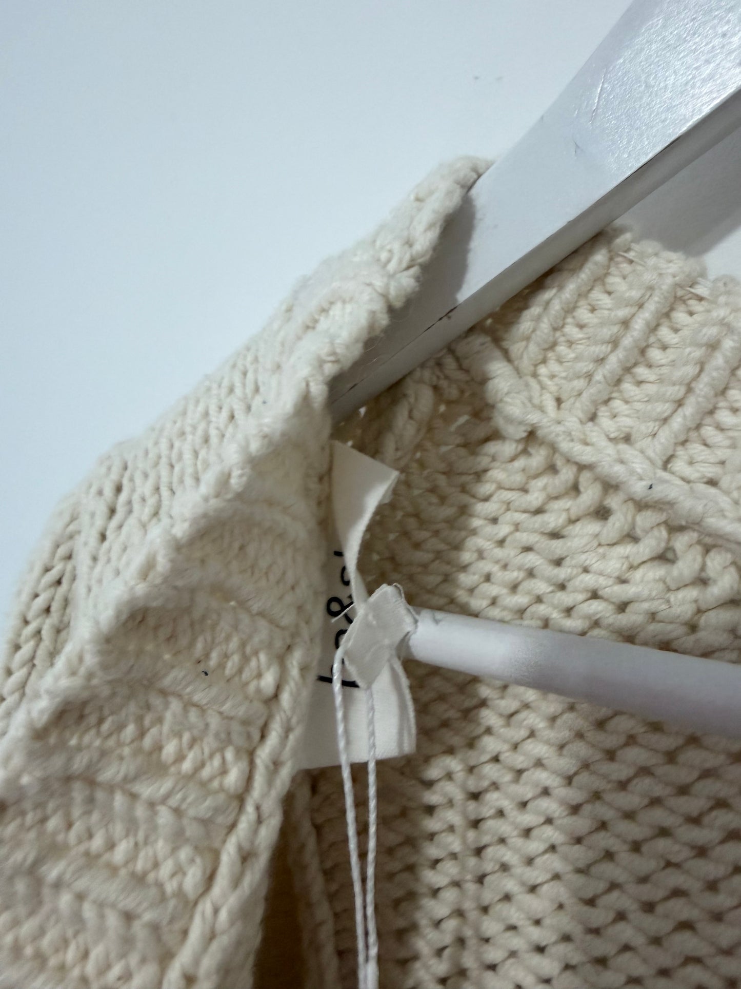 Pre Owned Off White Ba&sh Cardigan, Small