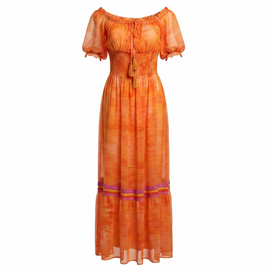 Preloved Orange Ramy Brook Cover up, Large, BNWT