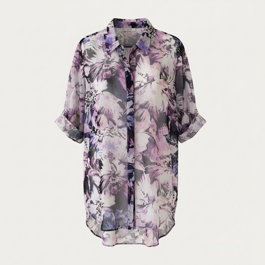 Preloved Purple MISA LA Blouse, L