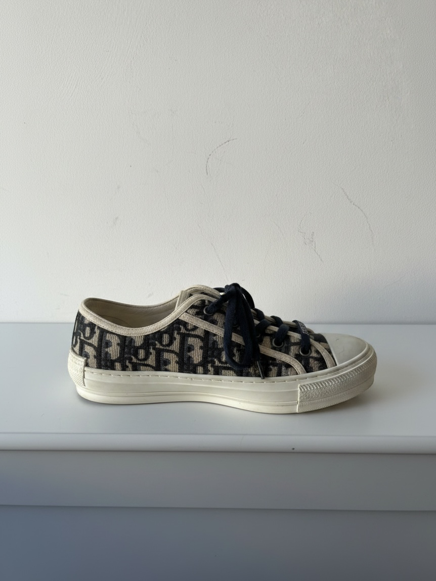 Preloved Christian Dior Trainers Size 36.5 UK 3.5 Monogram