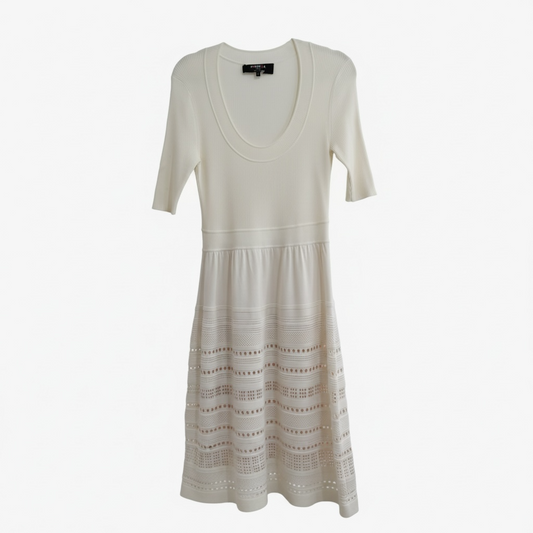 Pre-owned, Cream Paule Ka Dress, Size L (Fits 10/12)