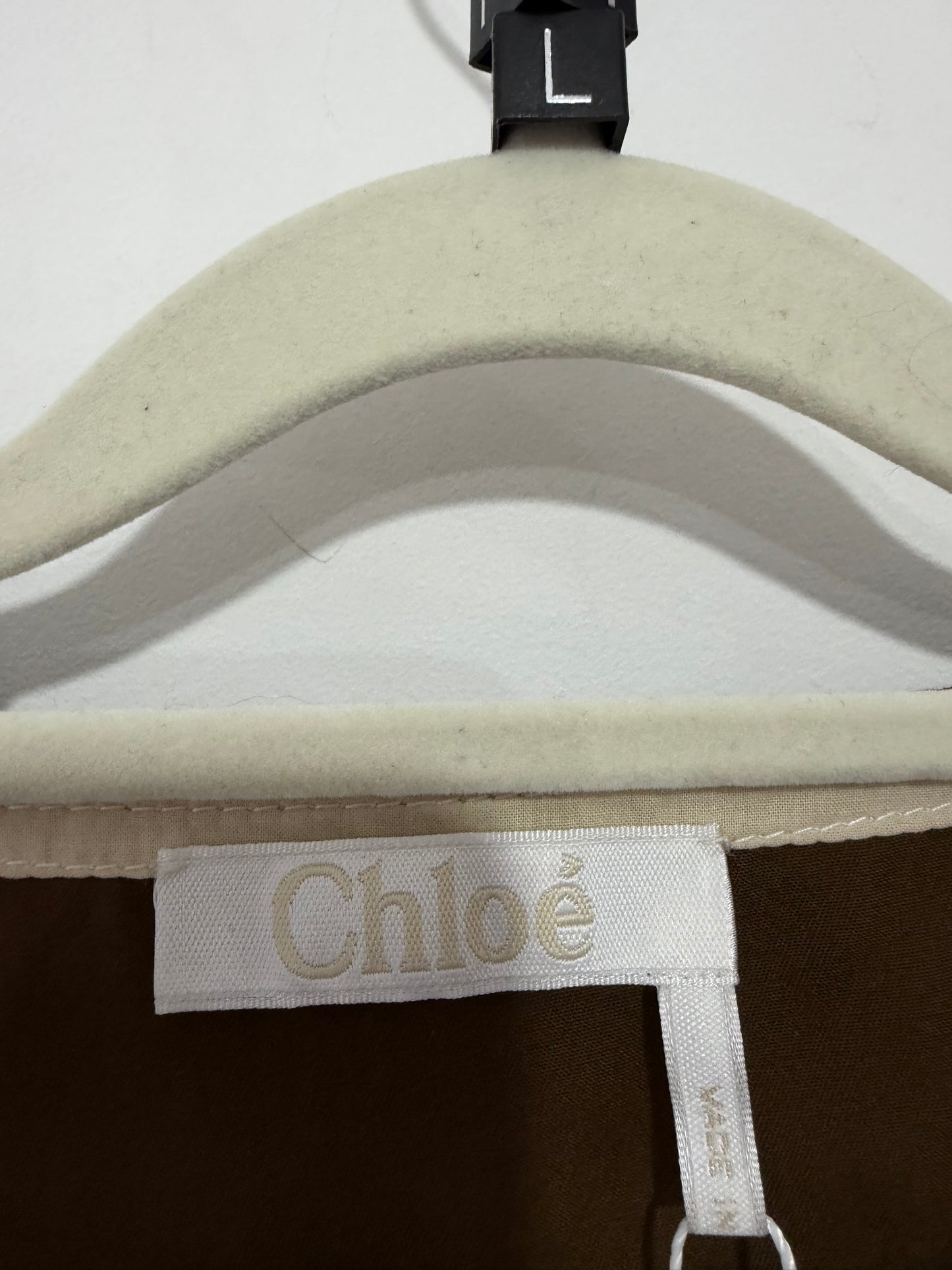 Preloved, Brown Chloé Top, Size M/L