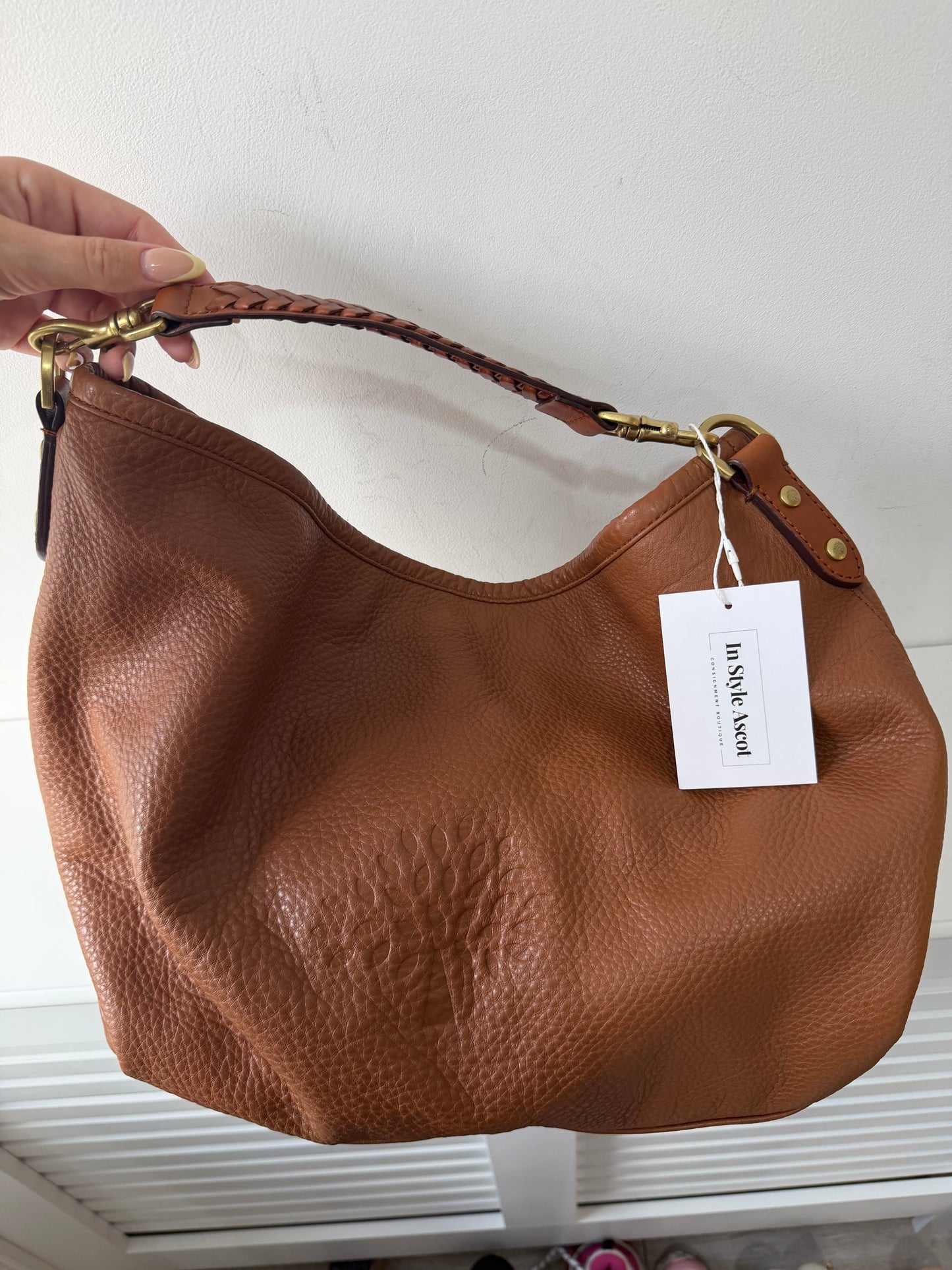 Preowned, Oak Mulberry Effie Hobo Bag