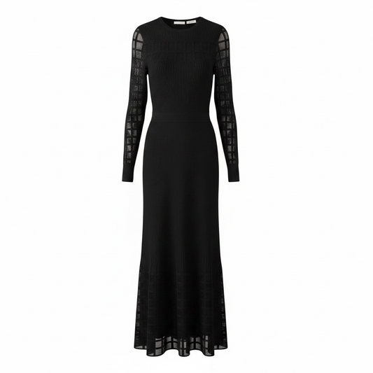 Preloved, Black Alexander Mcqueen Dress, Small