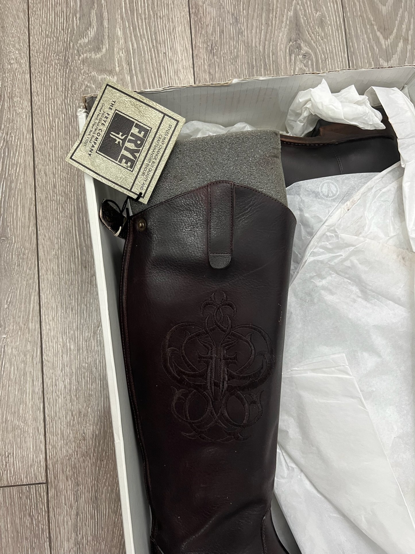 Brown Frye Boots, 38-5
