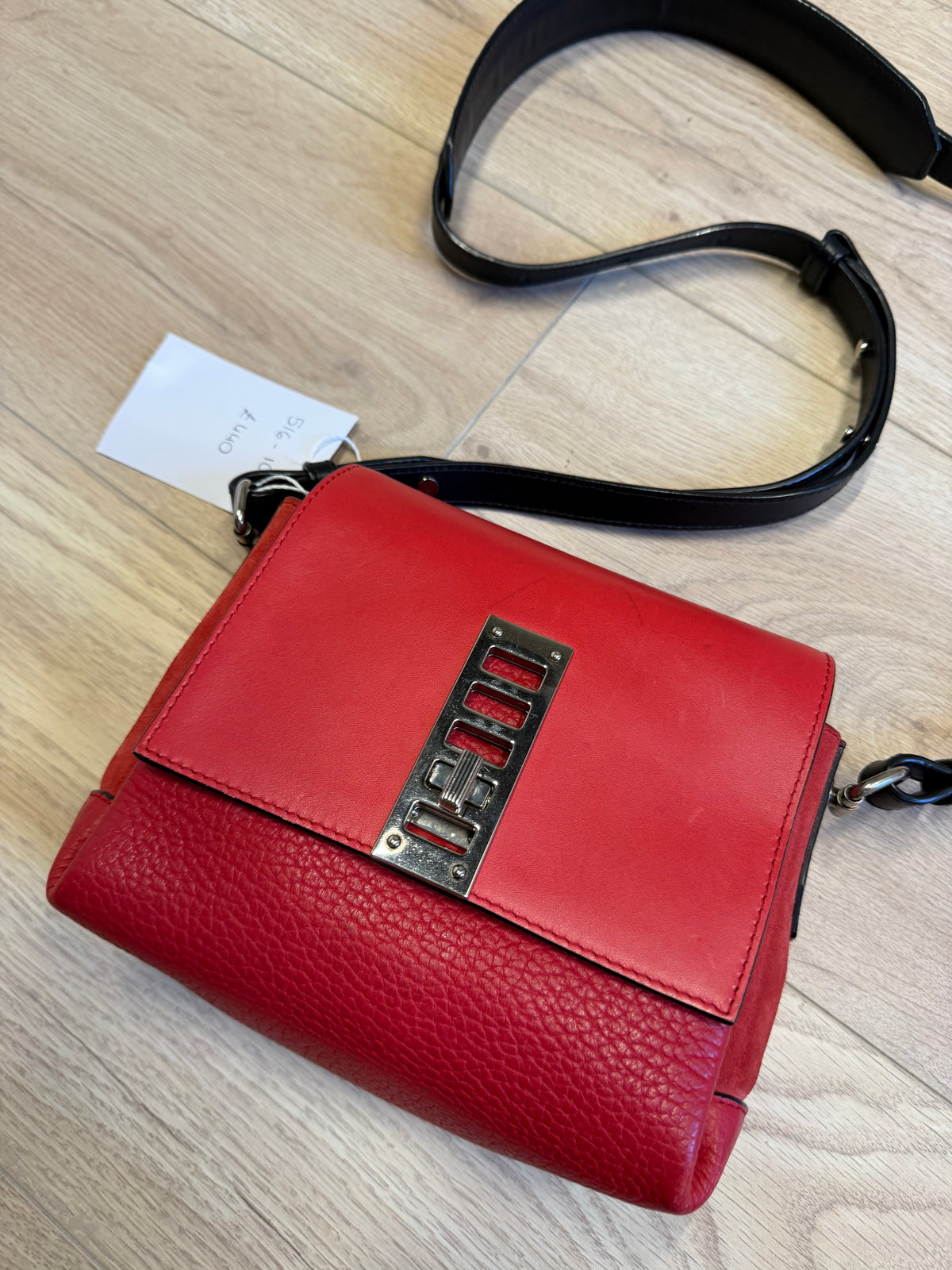 Preloved Proenza Schouler Handbag Red/Black