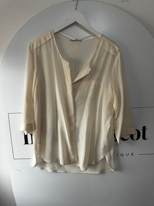 Cream Gerard Darel Blouse, 14