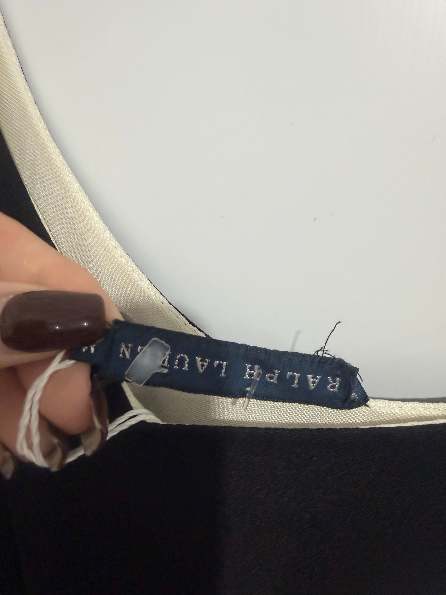 Black and White Ralph Lauren Dress, Size M