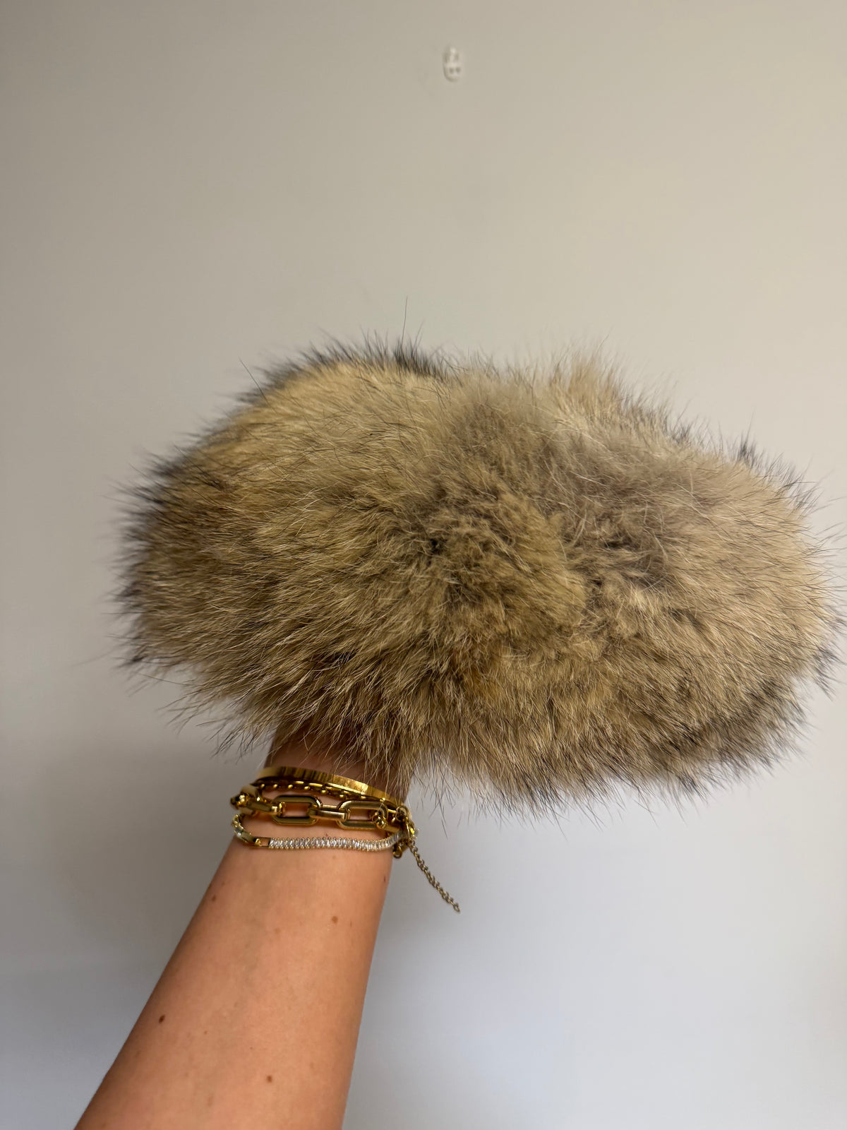 Preloved Fox Hat Brown