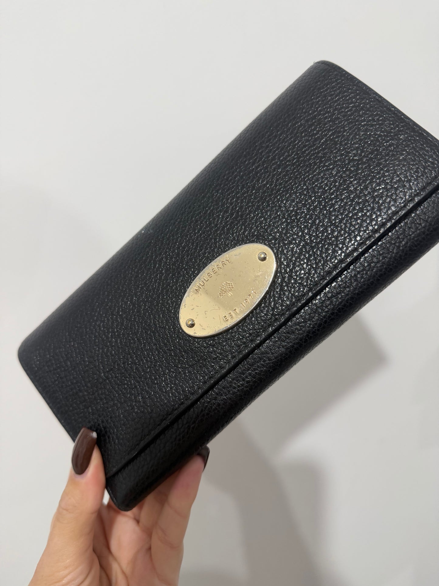 Black Mulberry Wallet