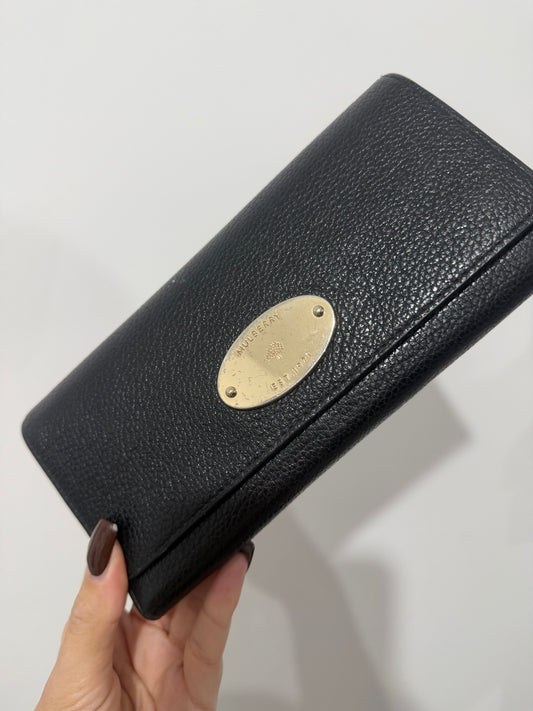 Black Mulberry Wallet