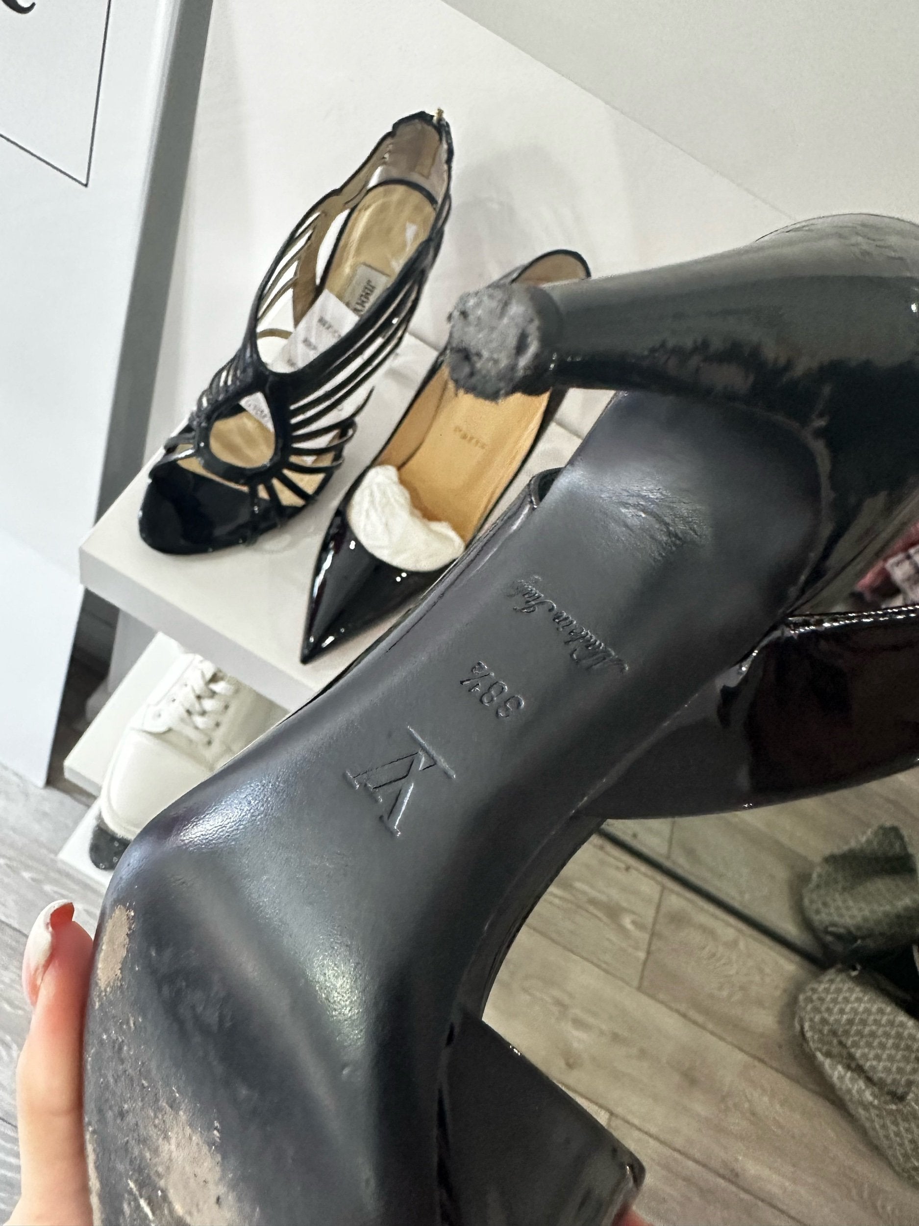 Louis Vuitton Black Heels - 5.5