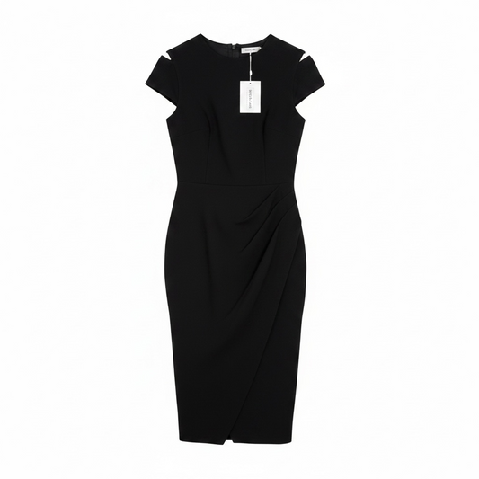 Preloved, Black Roland Mouret Dress, UK 10