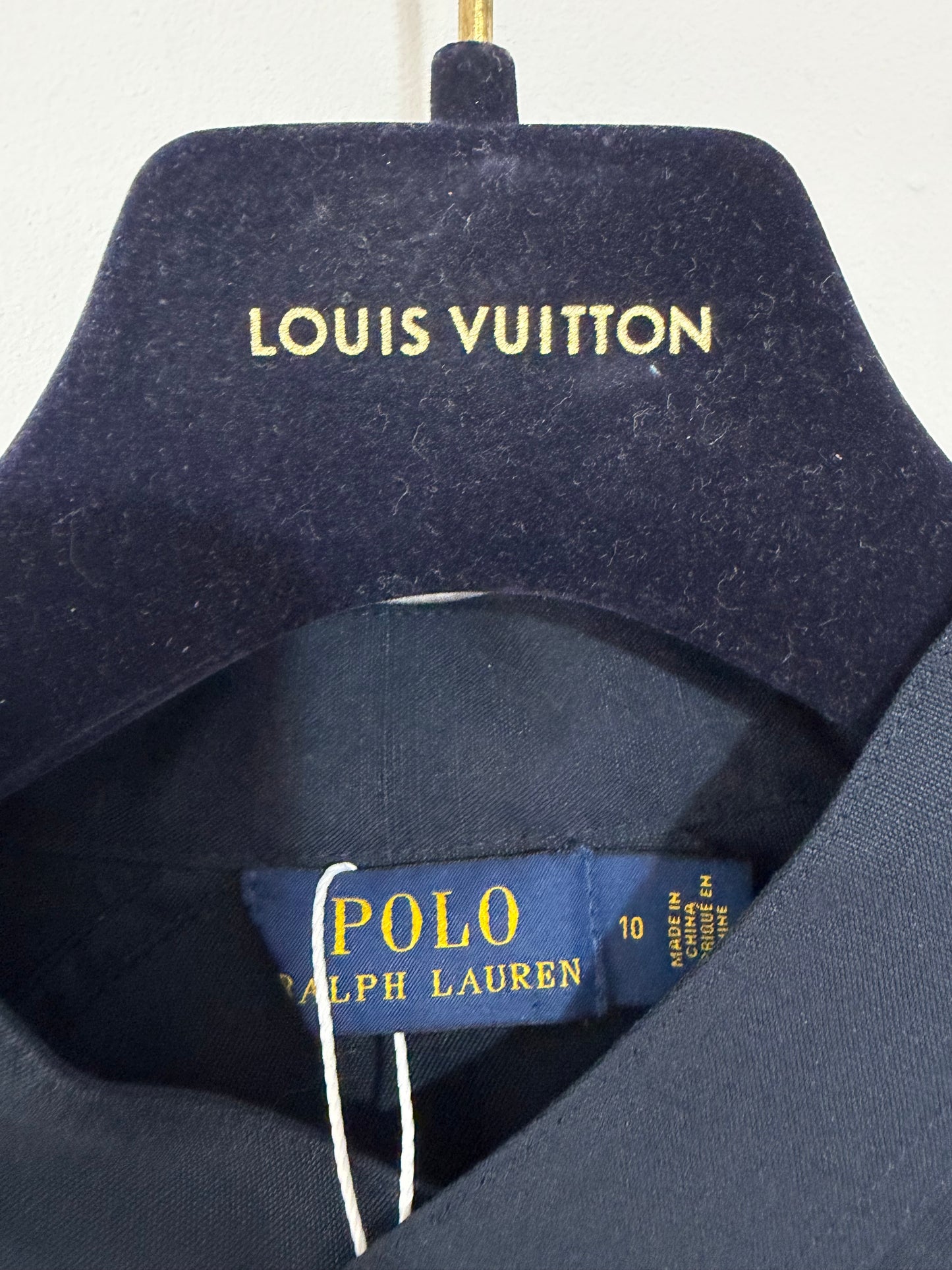 Preloved, Navy Ralph Lauren Dress, UK 10