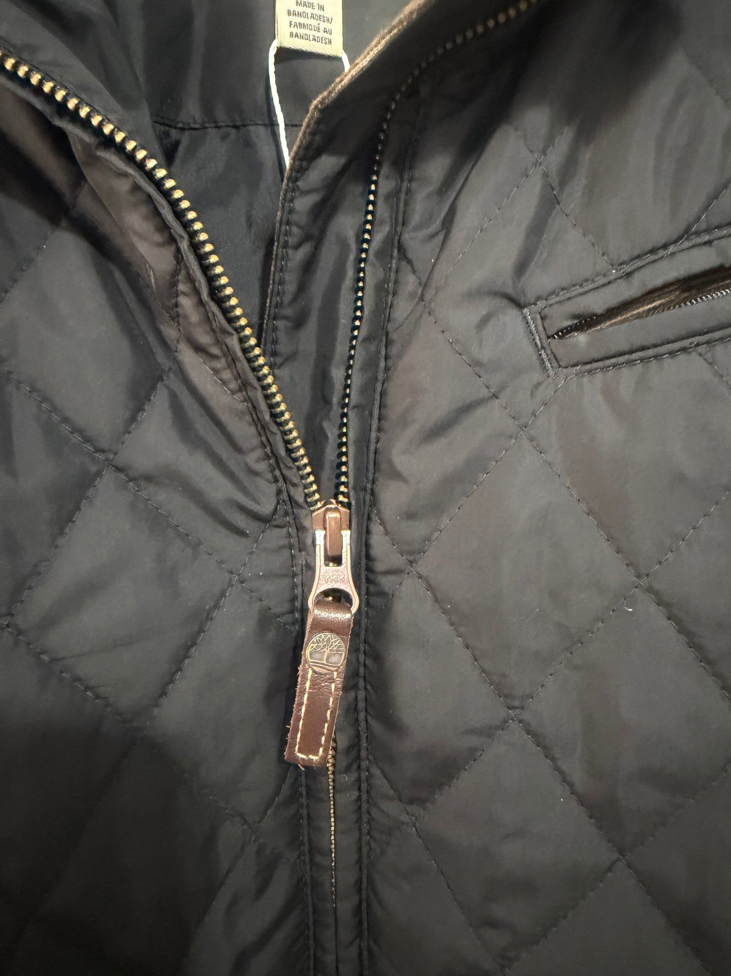 Black Timberland Jacket, Size 8-10