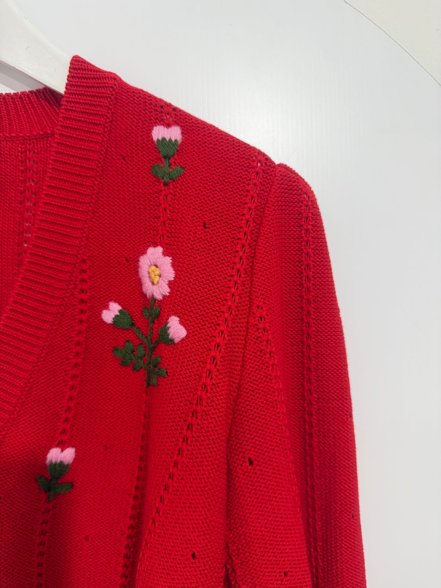 Red Gucci Jumper, Size XS (Fits S)