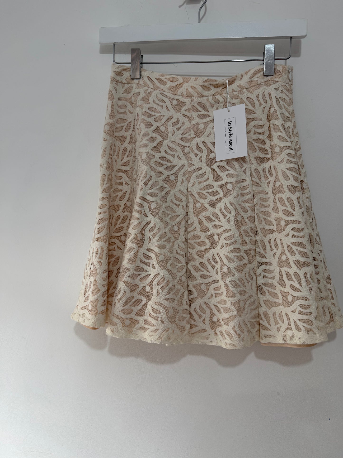 Pink & White Sandro Skirt, 1