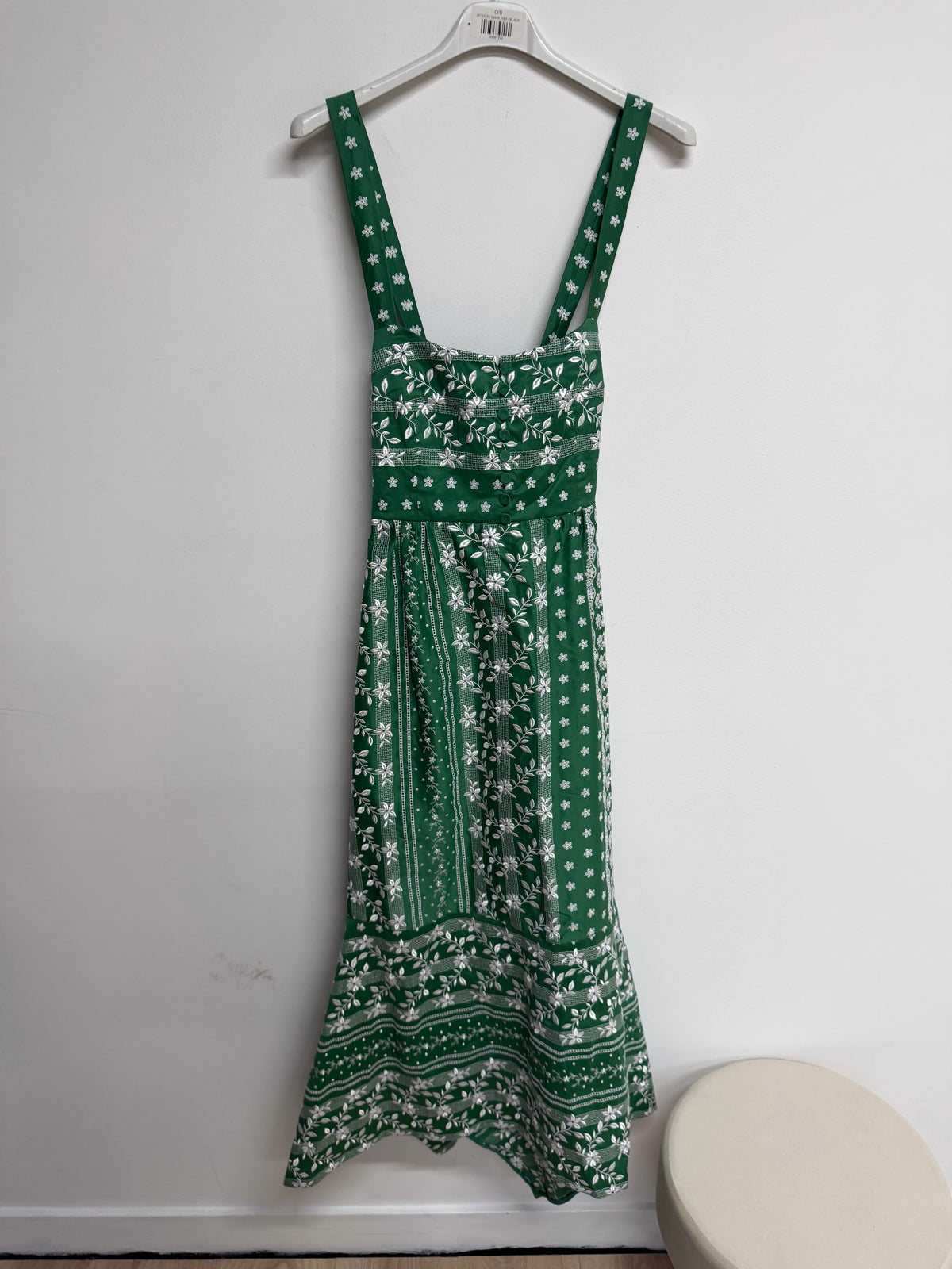 Preloved Brand New Erdem Dress Size 12 Green