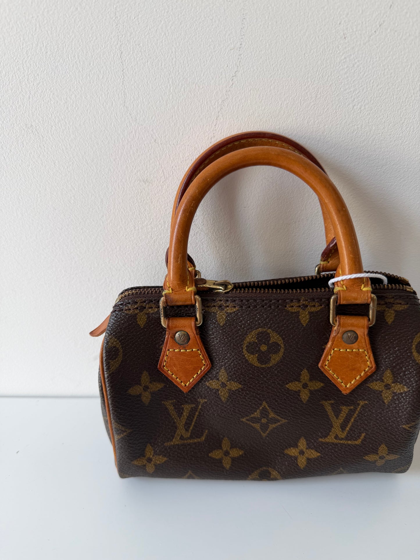 Preloved LV Monogram LV Nano Speedy Handbag, Small