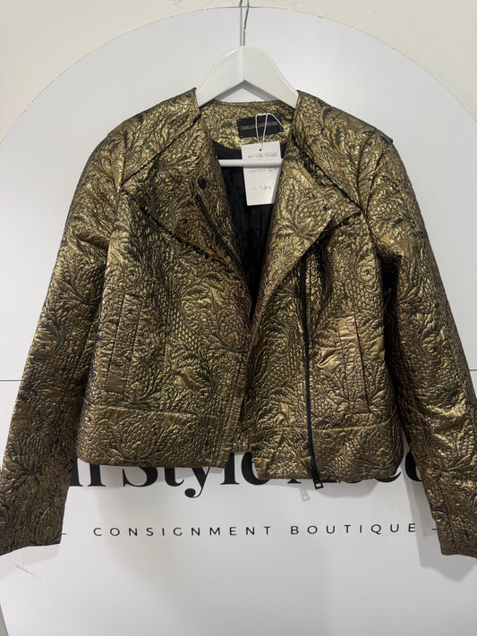 Gold Zadig & Voltaire Jacket, Size S
