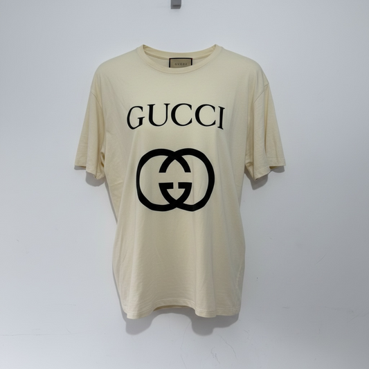 Beige with logo Gucci Top, size XXL